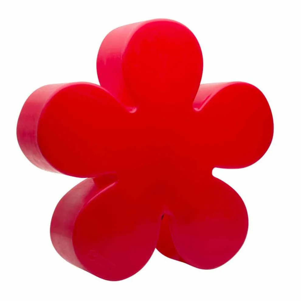 Tischlampe für Innen- oder Außenbereich Modernes Design Farbige Blume - Fiorestar