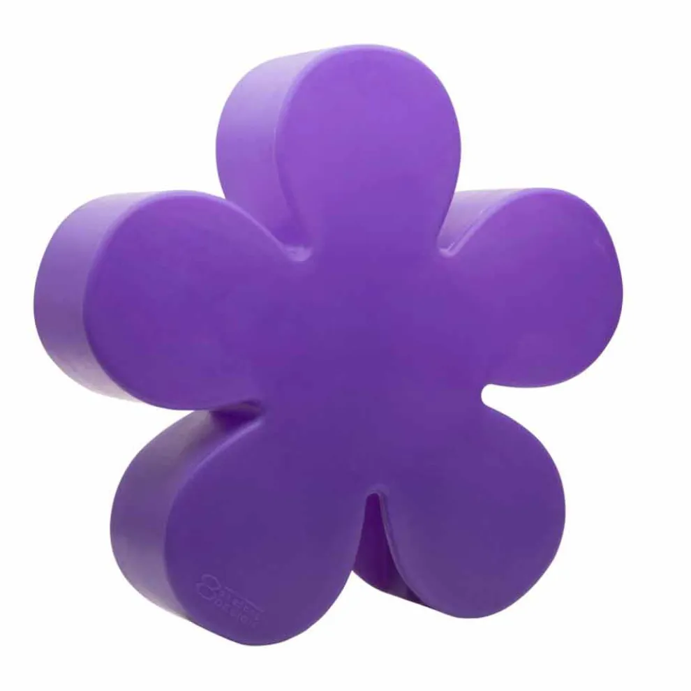 Tischlampe für Innen- oder Außenbereich Modernes Design Farbige Blume - Fiorestar