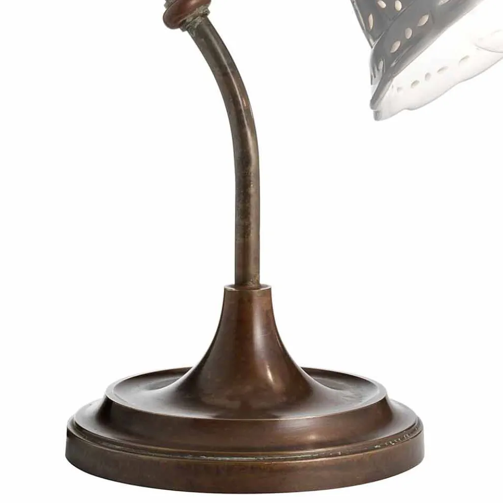 Tischleuchte aus Keramik gebogen Liberty Design Anita von Il Fanale