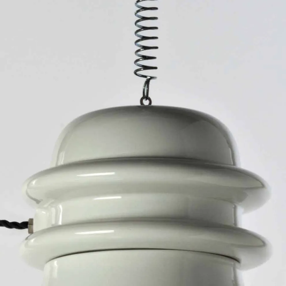 Toscot Battersea Pendelleuchte Glockenform aus Keramik