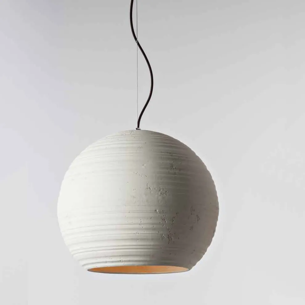 Toscot Newton moderne Hängeleuchte und Pendeleuchte aus Terracotta