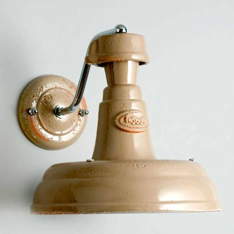 Toscot Torino Wandleuchte hergestellt in Toskana