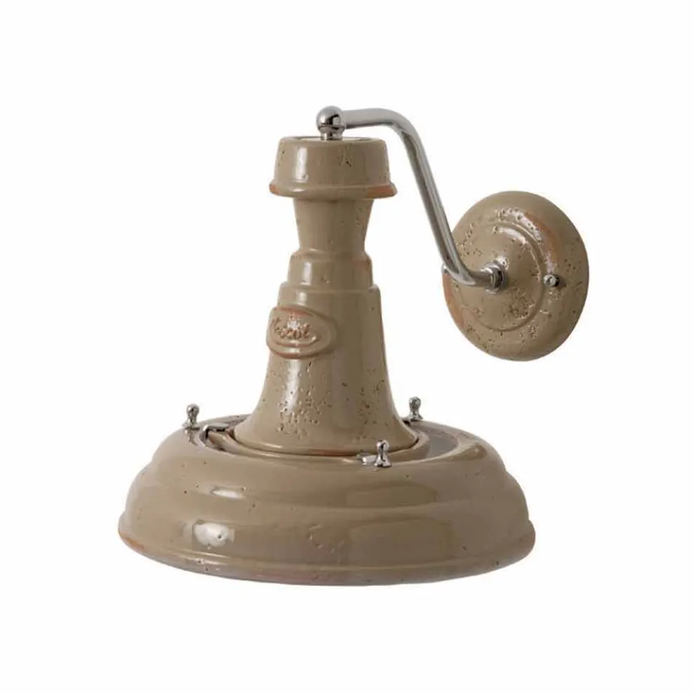 Toscot Torino Wandleuchte hergestellt in Toskana