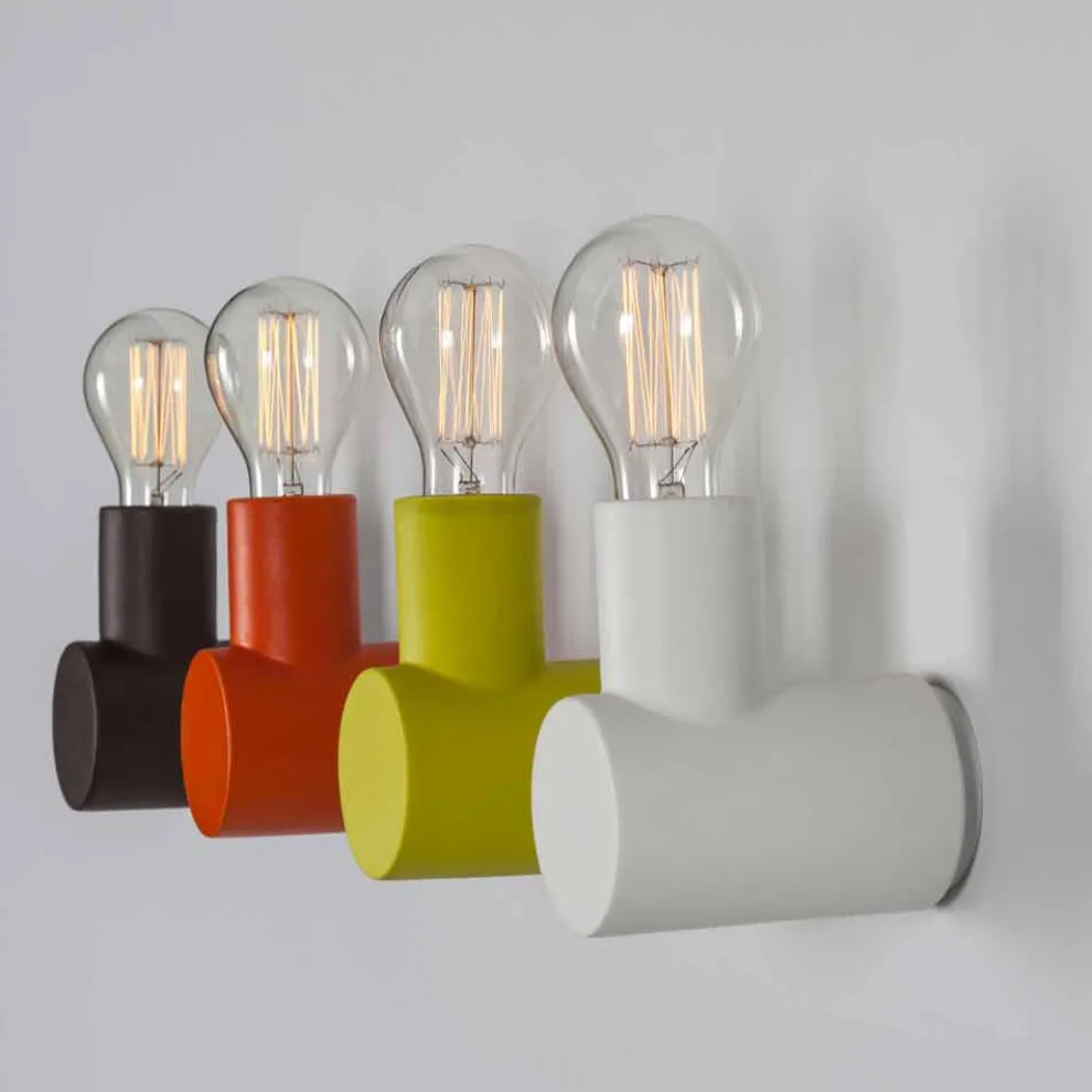 Toscot Traffic Wandlampe aus Keramik made in Toscana