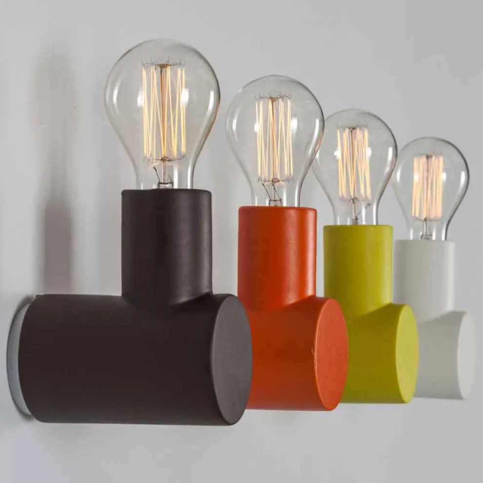 Toscot Traffic Wandlampe aus Keramik made in Toscana