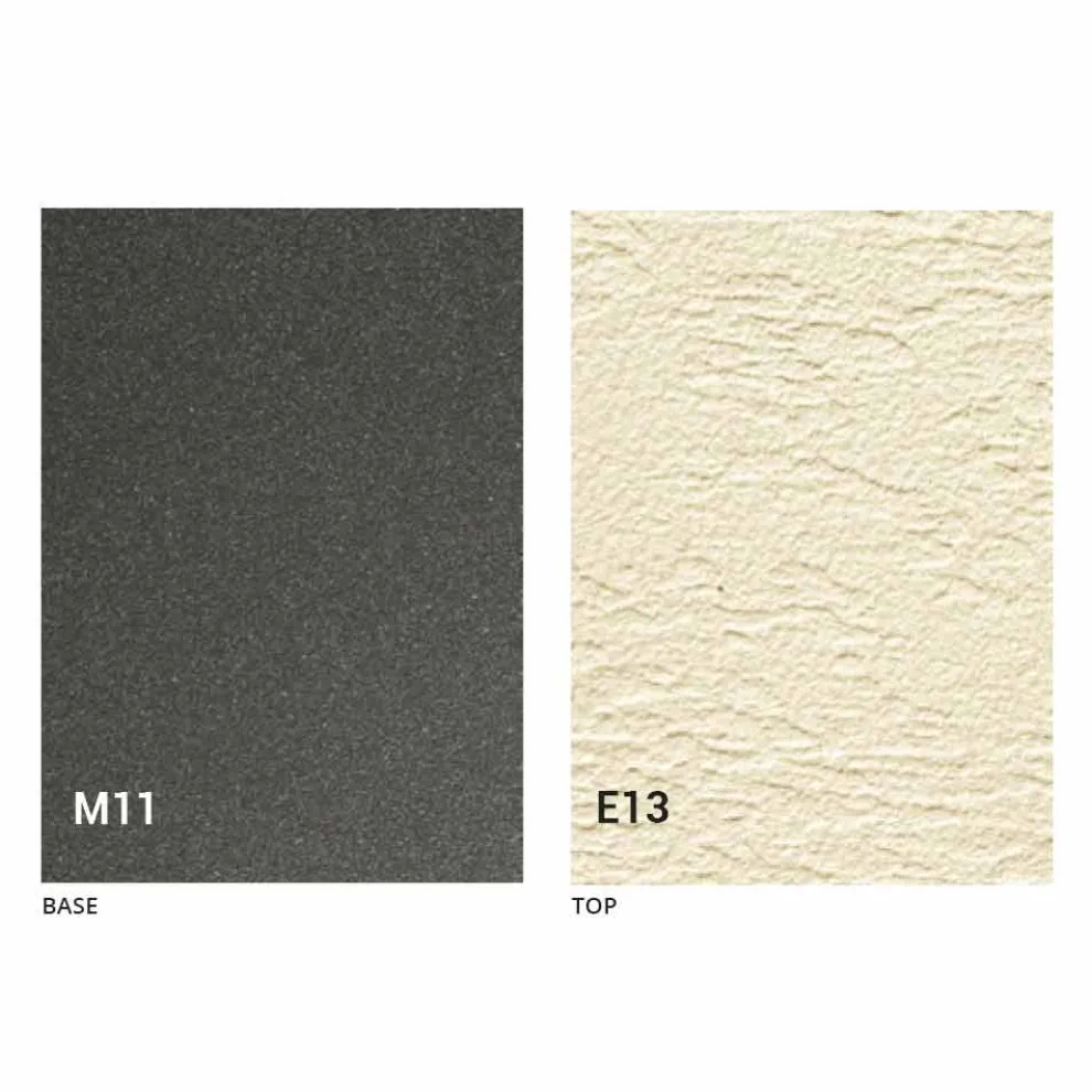 Transformator Couchtisch mit Mörtel-Effekt-Platte Made in Italy - Romantisch