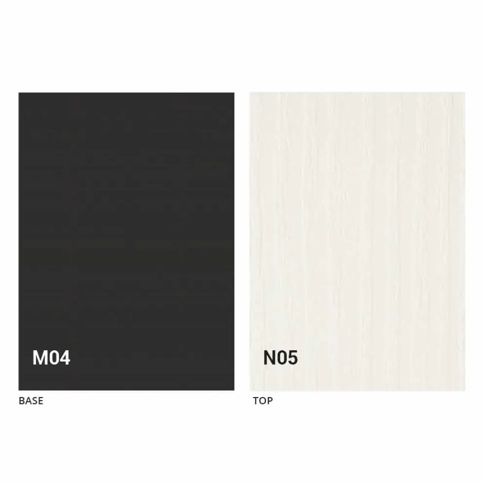 Transformator Tisch aus Holz und Stahl Made in Italy - Demetro