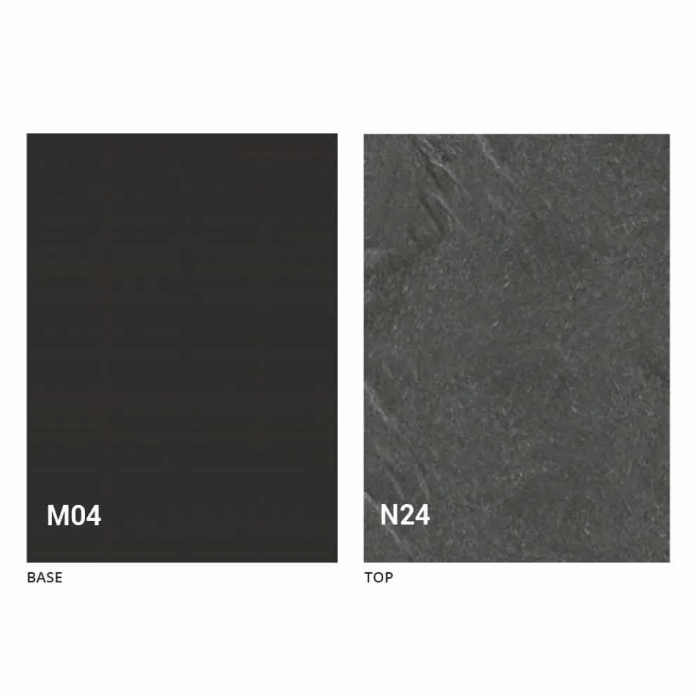 Transformator Tisch aus Holz und Stahl Made in Italy - Demetro