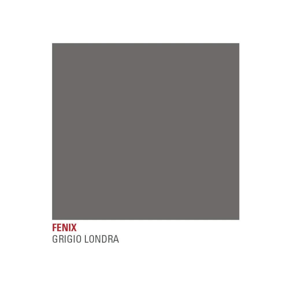 Transformierbarer Wohnzimmer Couchtisch aus Fenix und Metall Made in Italy - Chiano