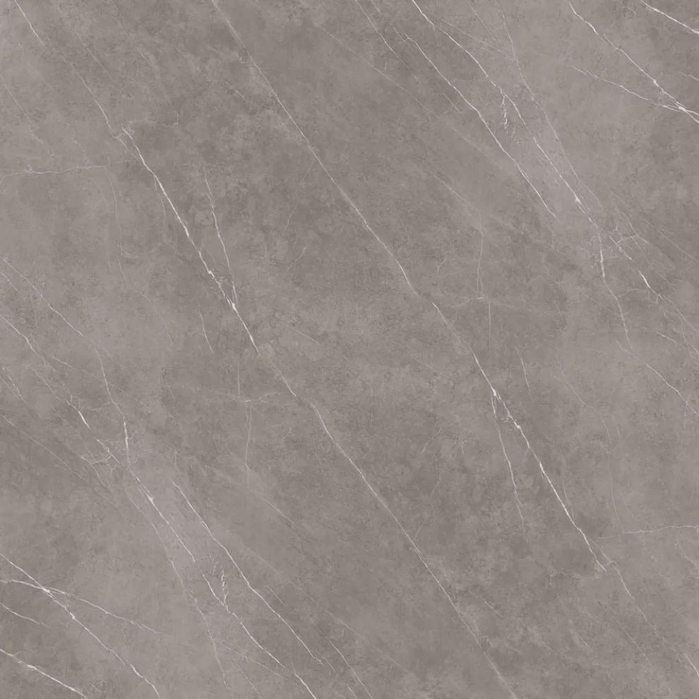 Tulpentisch Eero Saarinen H 73 aus Keramik Pietra Grau Made in Italy - Scharlachrot