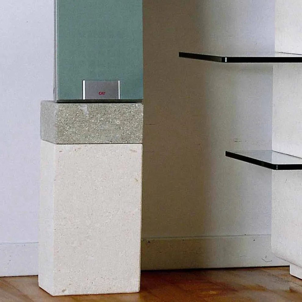 TV-Hifi-Möbel aus Stein und Kristall in modernem Design Xeni