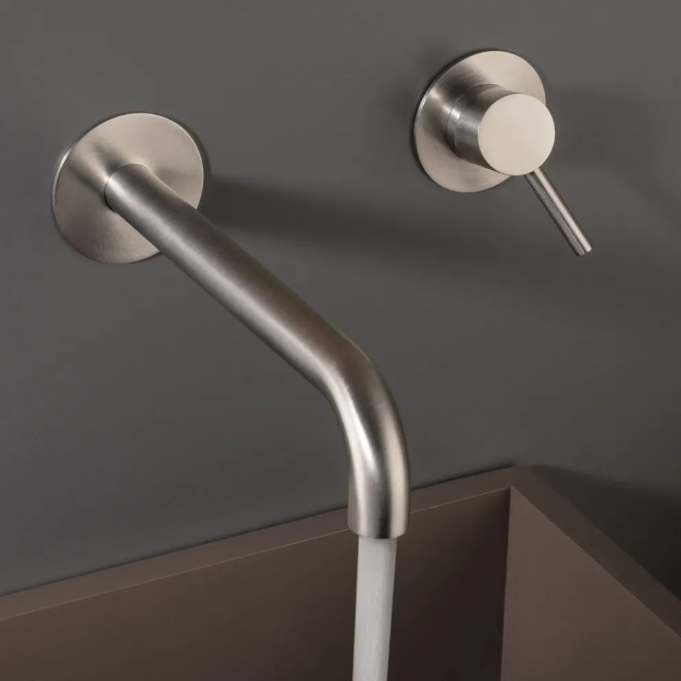 Unterputz-Waschtischmischer aus Edelstahl AISI 316L - Artigli