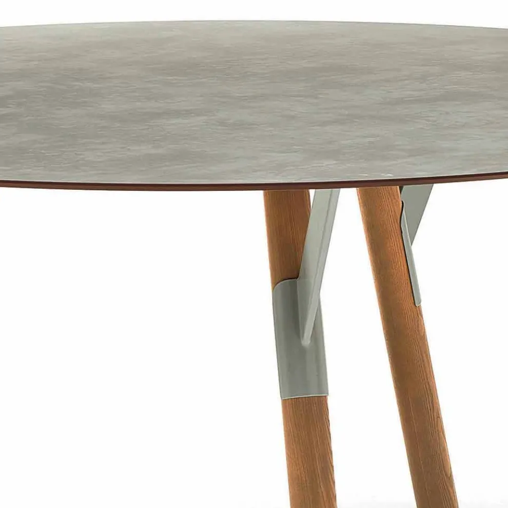 Esstisch rund H 65 cm Outdoor H 65 cm Varaschin