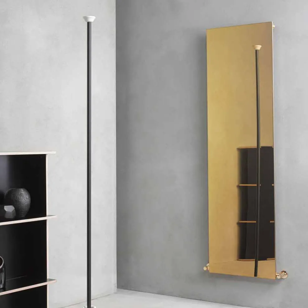 Vertikale Strahlungsplatte in Gold Modernes Design Fein bis 595 W - Eis