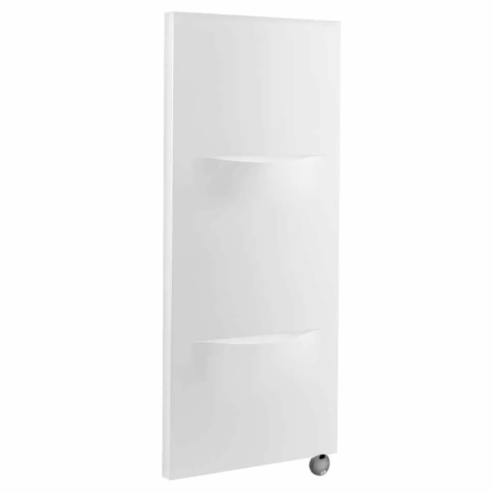 Vertikaler elektrischer Kühler in modernem Stahldesign bis 1000 W - Schnitt