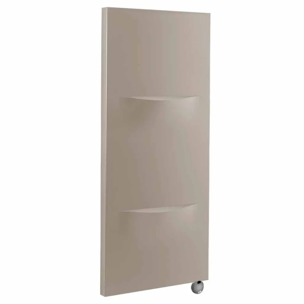 Vertikaler elektrischer Kühler in modernem Stahldesign bis 1000 W - Schnitt