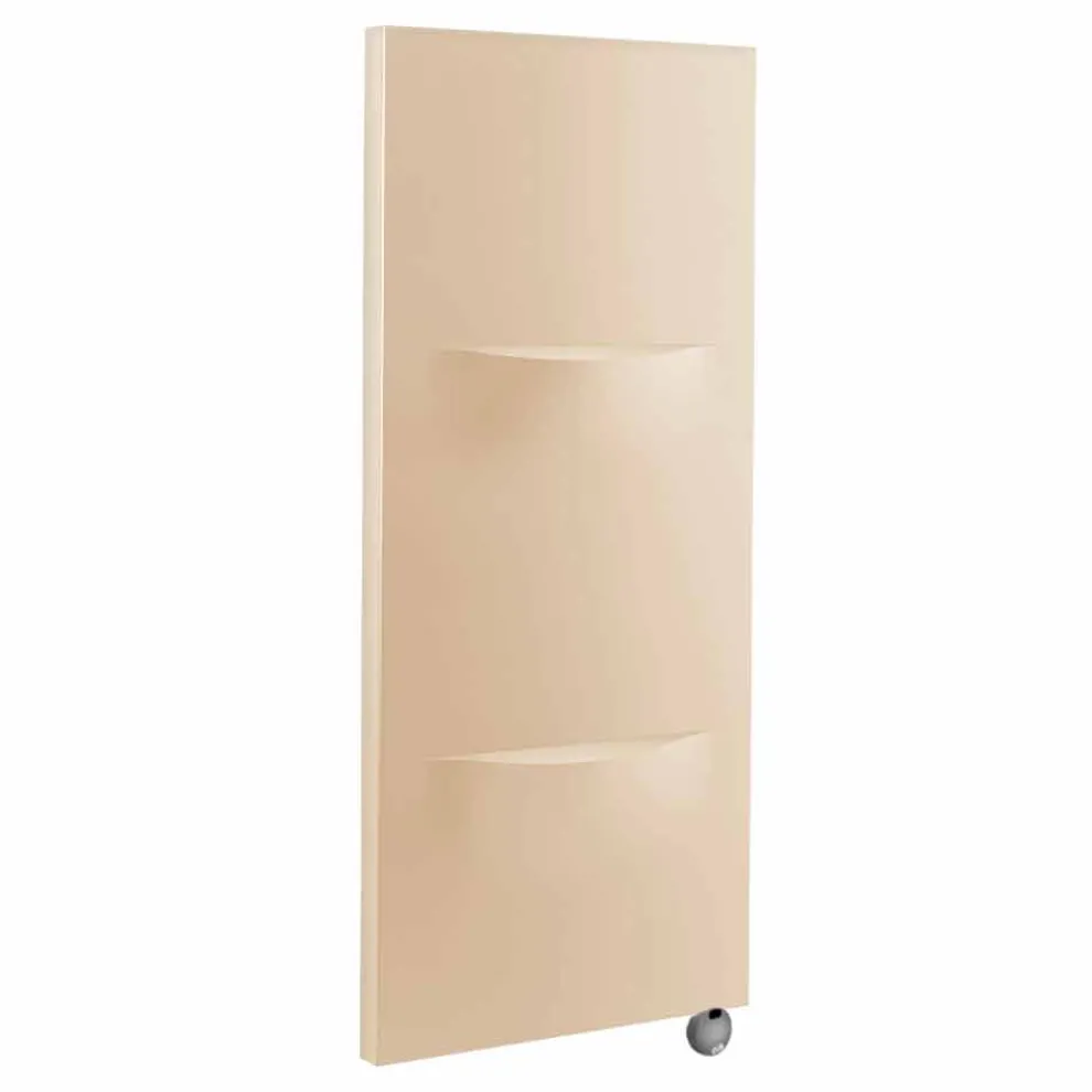 Vertikaler elektrischer Kühler in modernem Stahldesign bis 1000 W - Schnitt