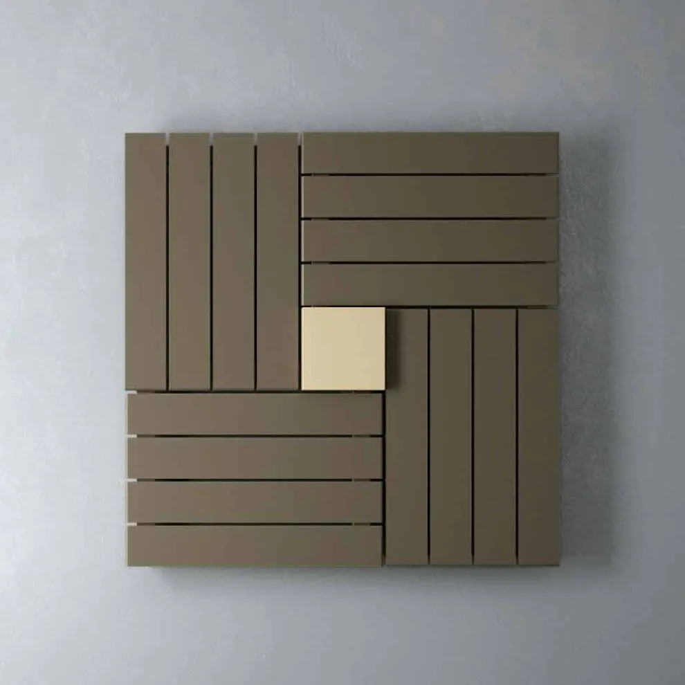 Viereckiger Heizkörper hydraulisch modernem Design Square Scirocco H