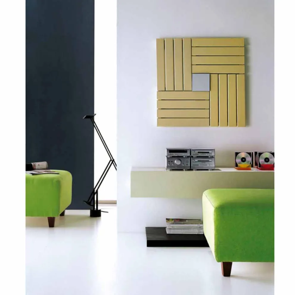 Viereckiger Heizkörper hydraulisch modernem Design Square Scirocco H