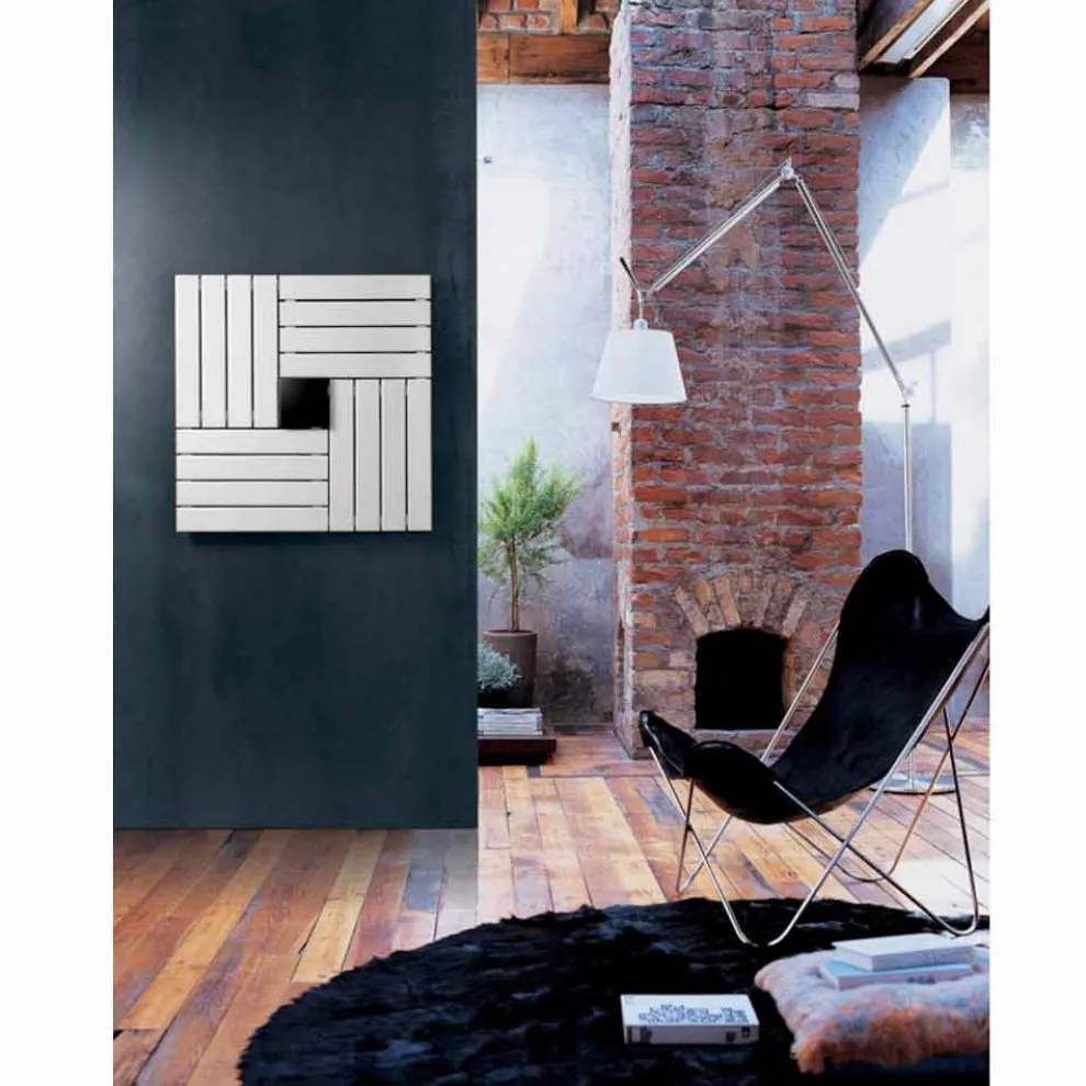 Viereckiger Heizkörper hydraulisch modernem Design Square Scirocco H