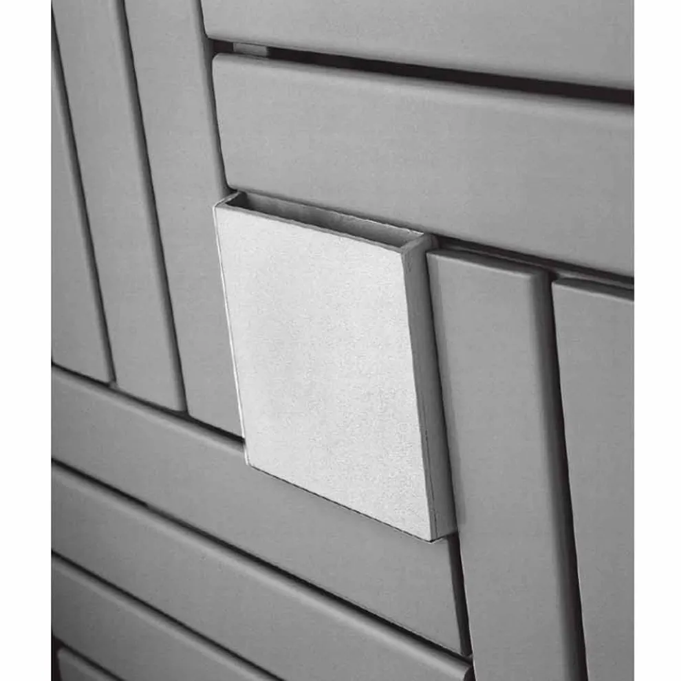 Viereckiger Heizkörper hydraulisch modernem Design Square Scirocco H