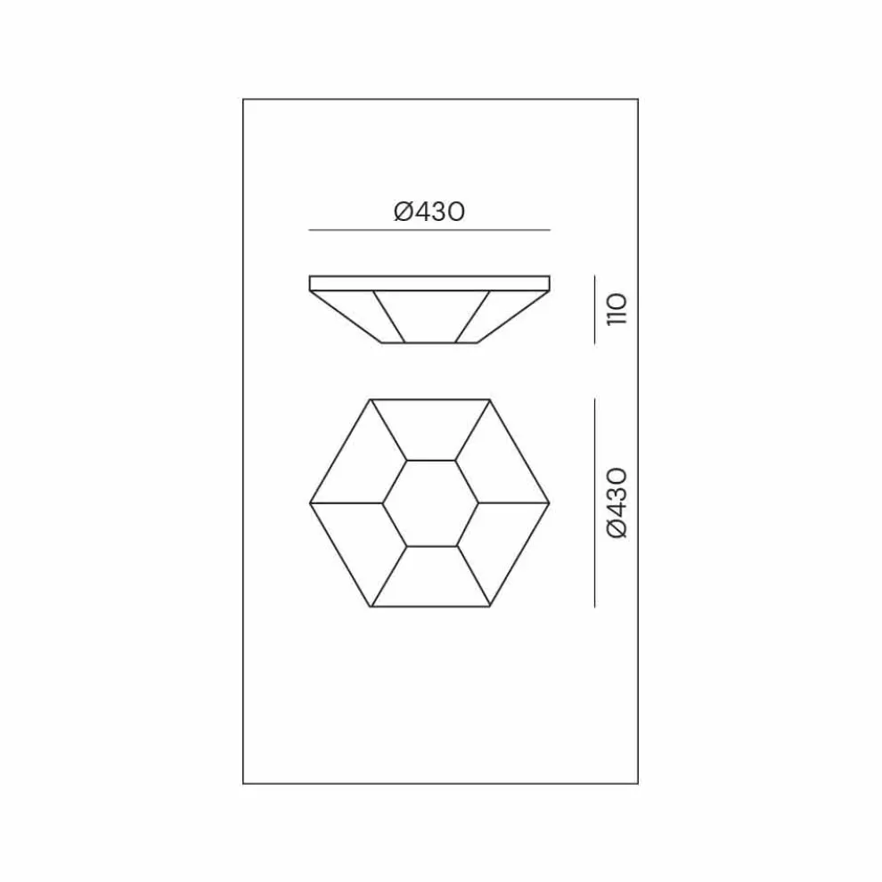 Vintage Deckenlampe aus brüniertem Messing und Glas 2 Größen - Hardcover von Il Fanale