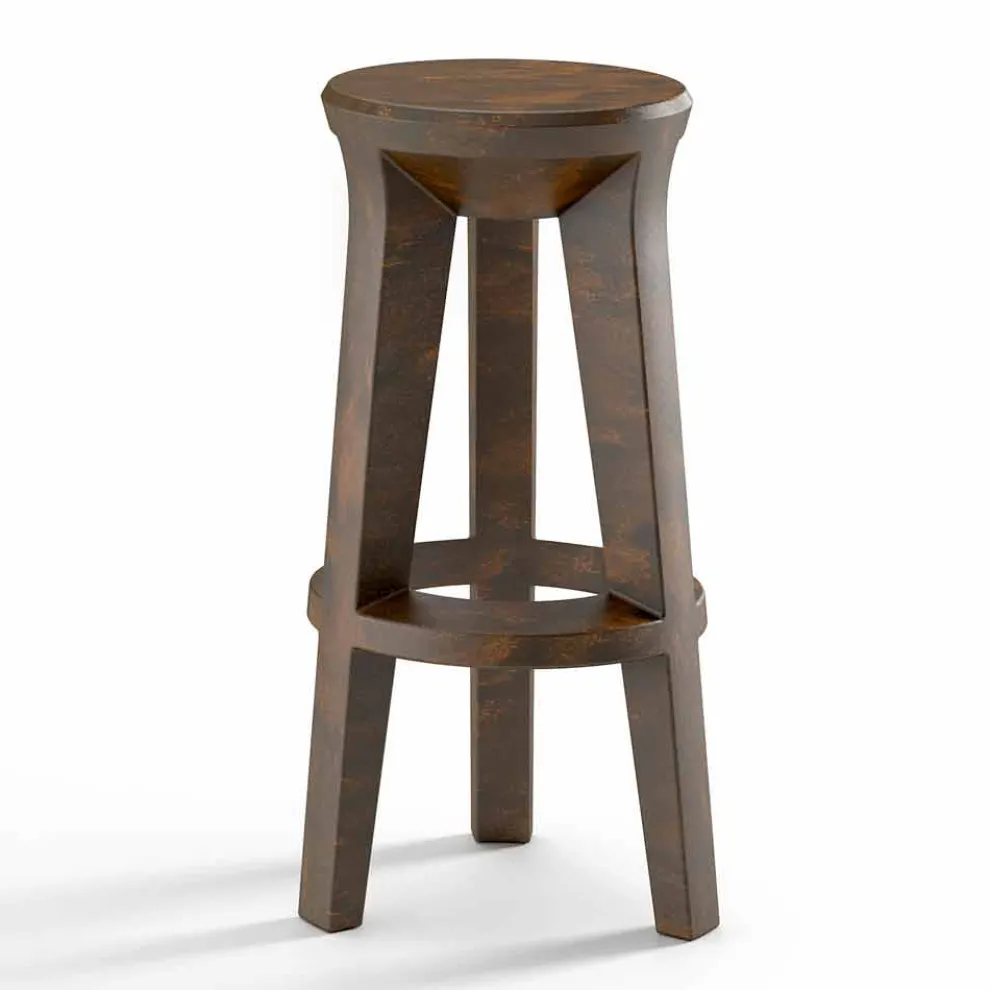High Design Barhocker aus Polyethylen Made in Italy - Tinuccia