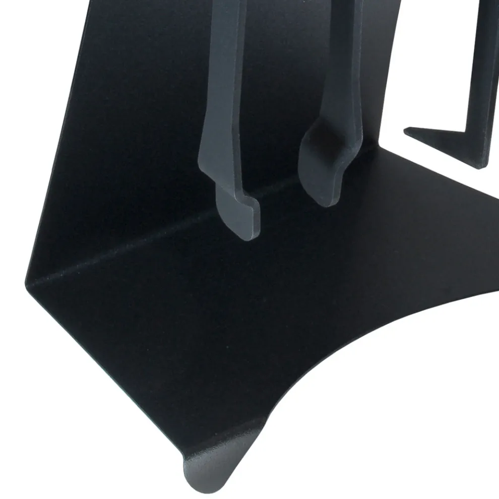 Kaminzubehör aus lackiertem Stahl Made in Italy 3 Stück - Virgil