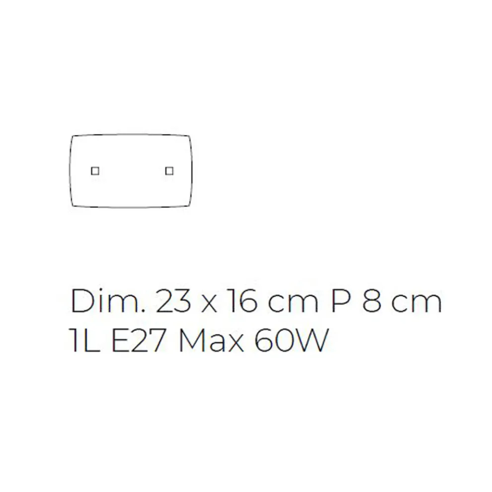 Wandlampe aus mundgeblasenem Perlmuttglas in Venedig - Chrystal