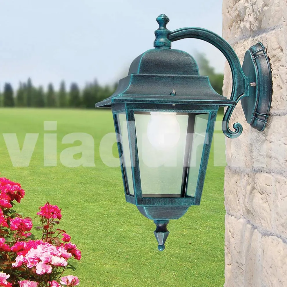 Wandleuchte aus Aluminium, hergestellt in Italien, Aquilina