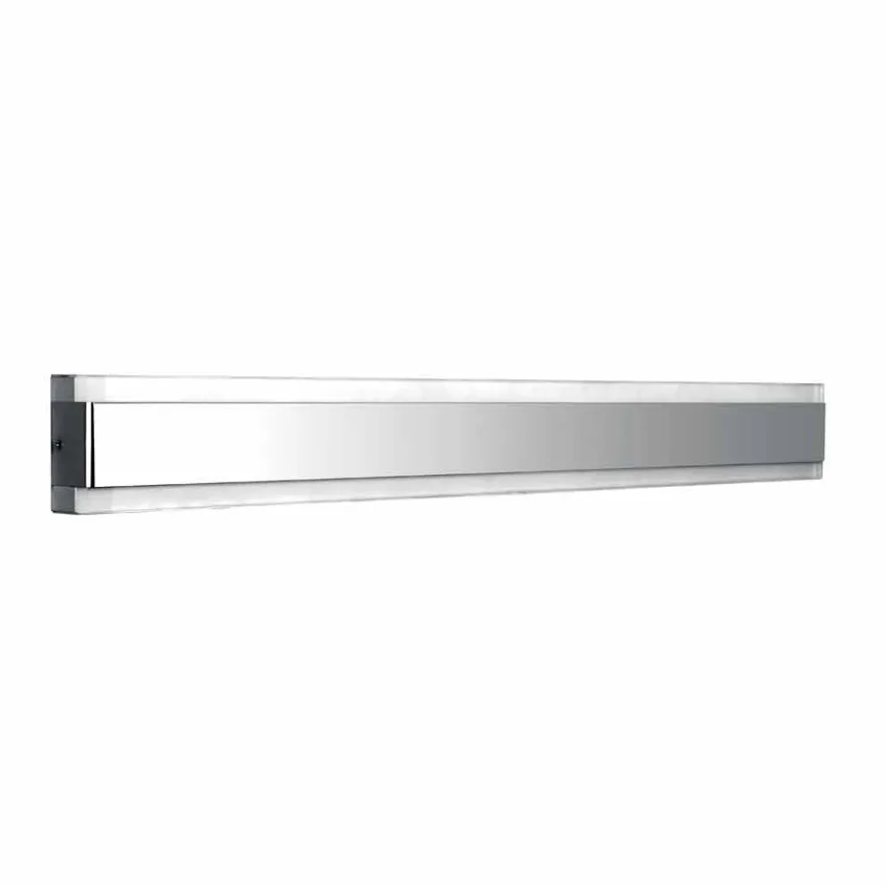Wandleuchte aus Edelstahl, Plexiglas und Aluminium mit LED-Licht - Magneto