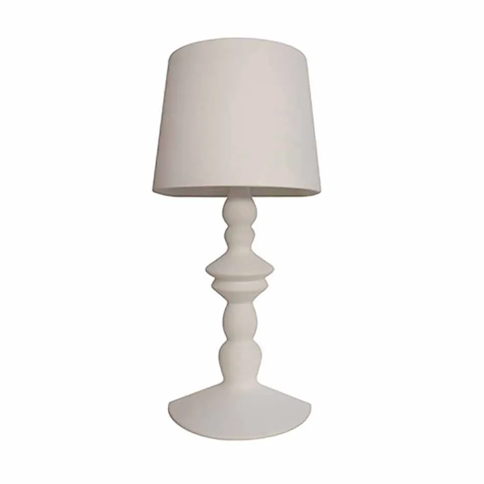 Wandleuchte aus lackierbarer Keramik mit modernem Design Lampenschirm - Cadabra