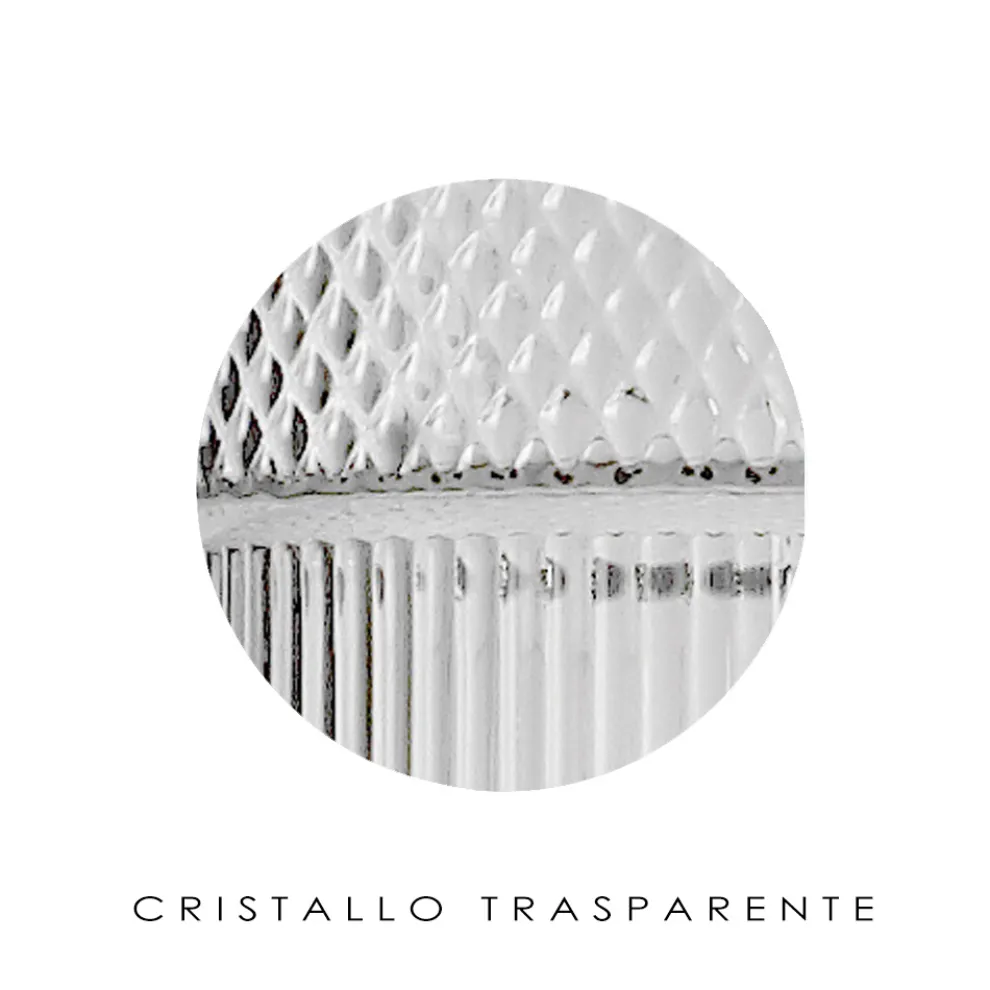 Wandleuchte aus mundgeblasenem Glas in Venedig und Metall - Satomi