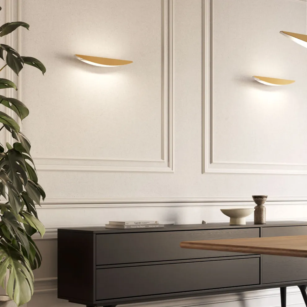 Wandleuchte aus recycelbarem Aluminium in verschiedenen Farben - Mila