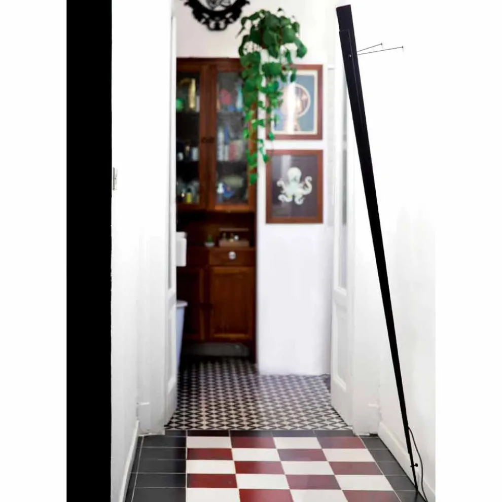 Wandleuchte mit integrierter dimmbarer LED aus Metall Made in Italy - Celine