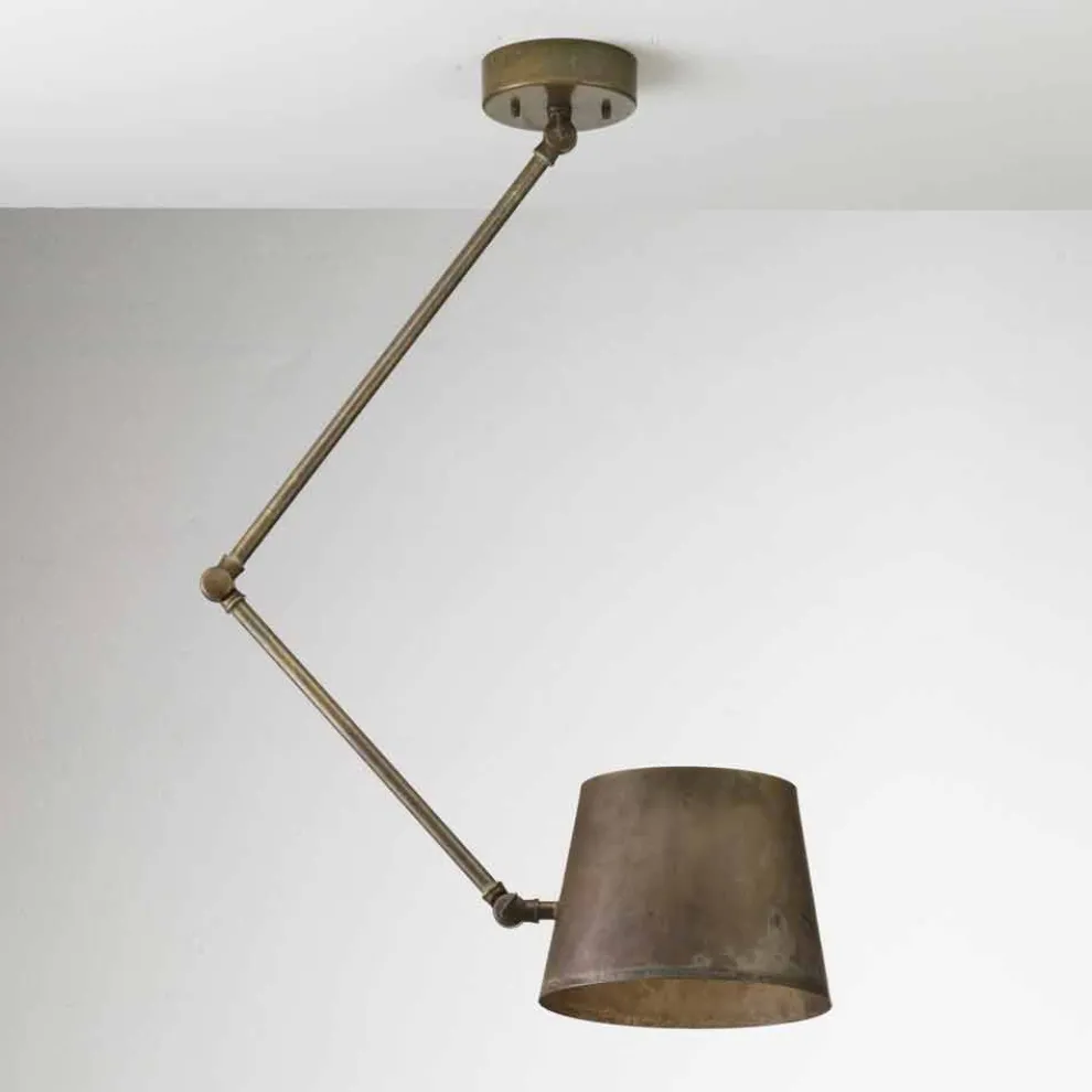 Wandleuchter Reporter im Industrie Design mit Schwenkarm