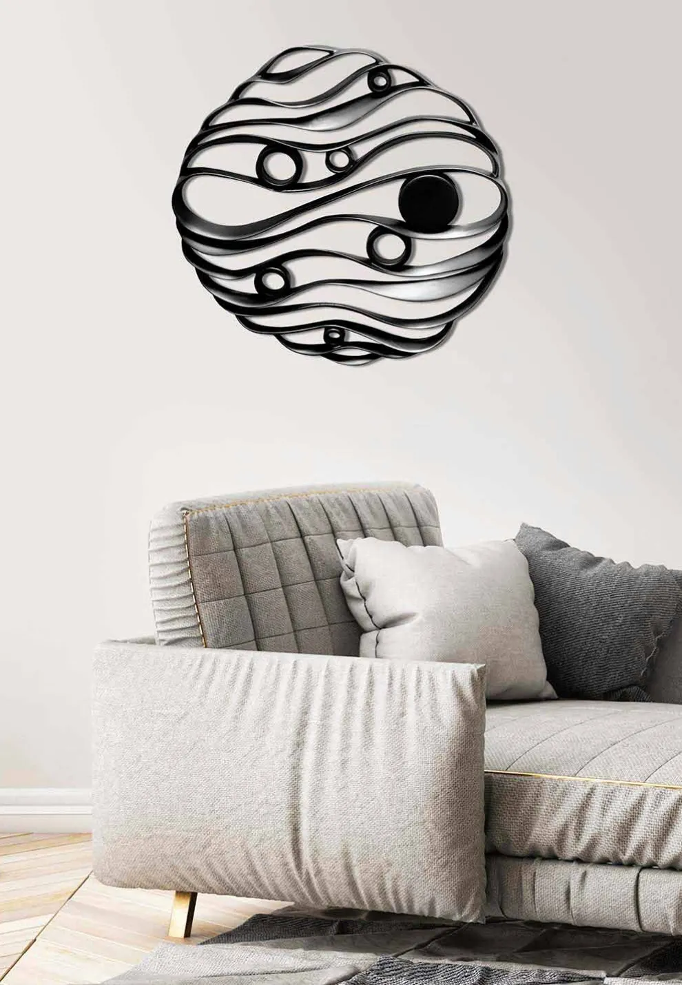 Wandmontage Modernes Design aus perforierter Keramik Made in Italy - Desta