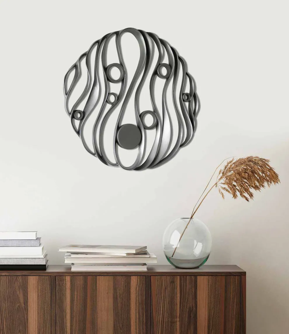 Wandmontage Modernes Design aus perforierter Keramik Made in Italy - Desta