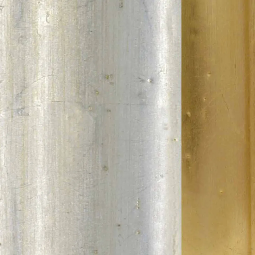 Wandspiegel, Holzkonsole und Platte handgefertigt in Italien Giacomo