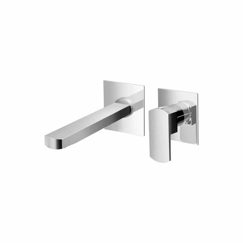 Wand-Waschtischmischer ohne Abfluss Made in Italy - Sika