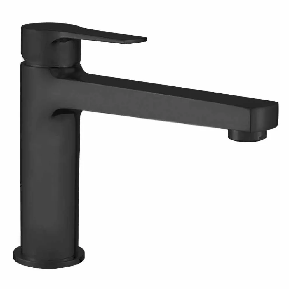 Waschbeckenmischer mit Messingablauf Made in Italy - Sindra