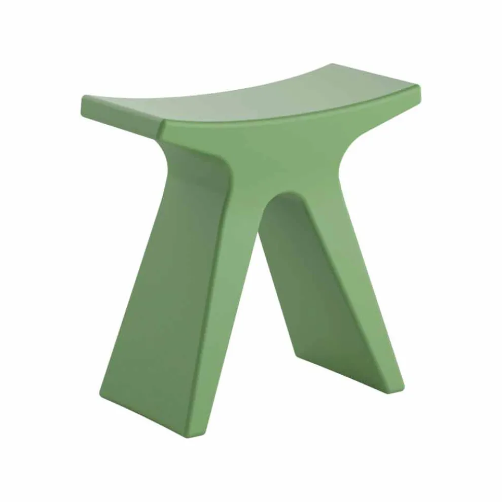 Low Design Outdoor Hocker aus Polypropylen Made in Italy - Prue