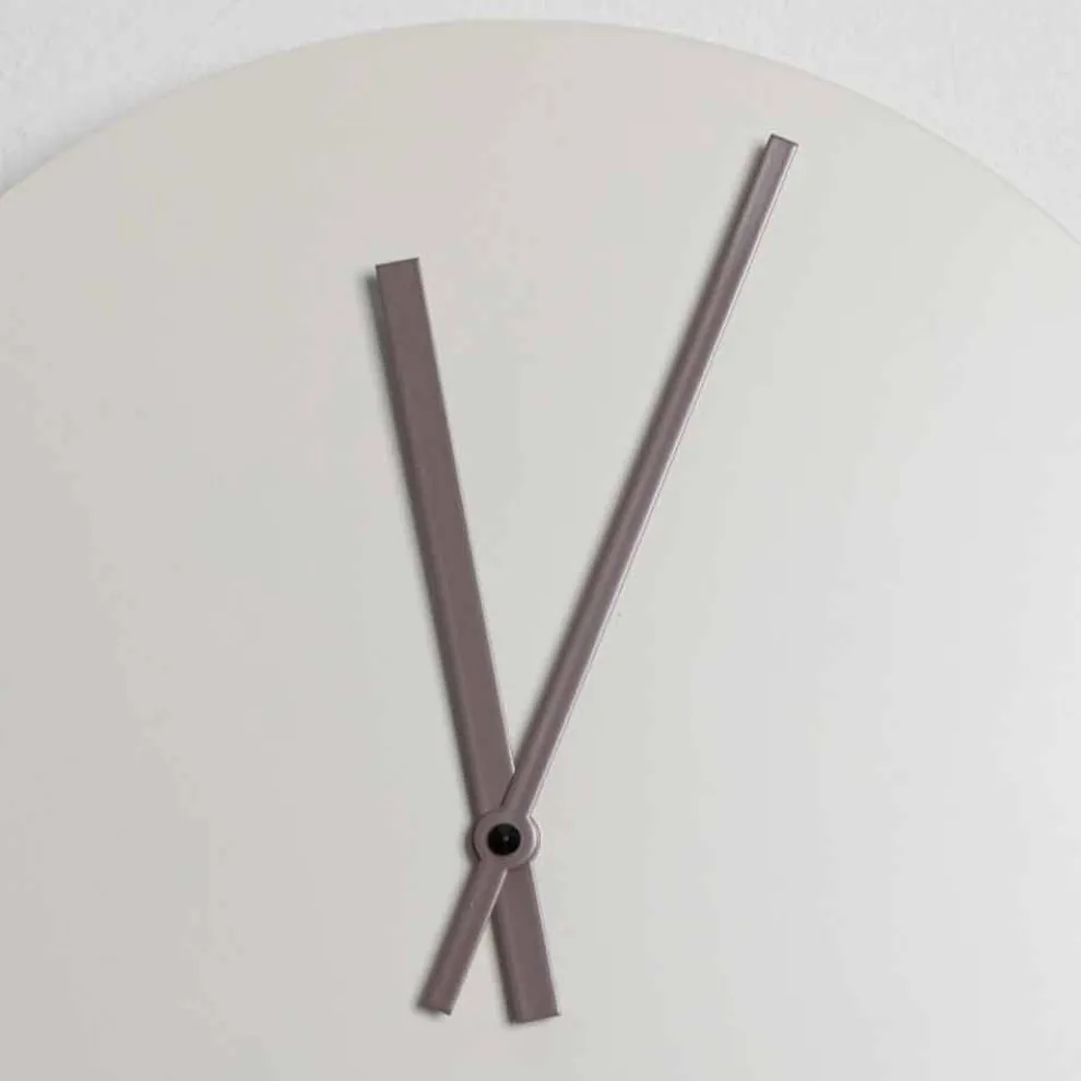 Farbige moderne Industriedesign Wanduhr Made in Italy - Fobos