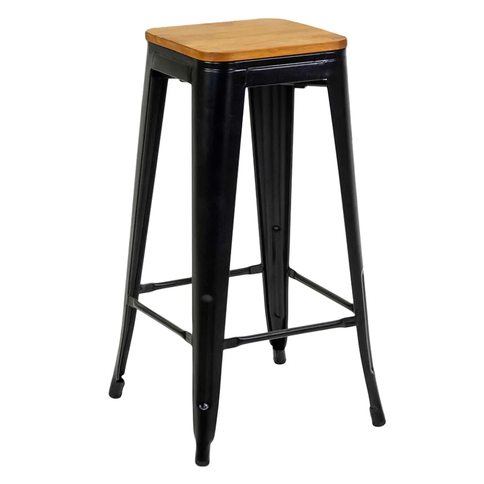 Indoor und Outdoor Eisen Hocker Höhe 76 cm - Schreibwaren