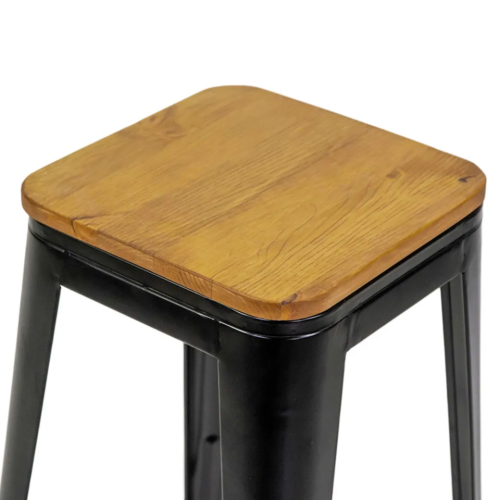 Indoor und Outdoor Eisen Hocker Höhe 76 cm - Schreibwaren
