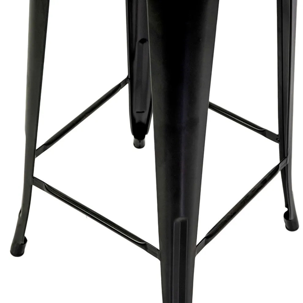 Indoor und Outdoor Eisen Hocker Höhe 76 cm - Schreibwaren