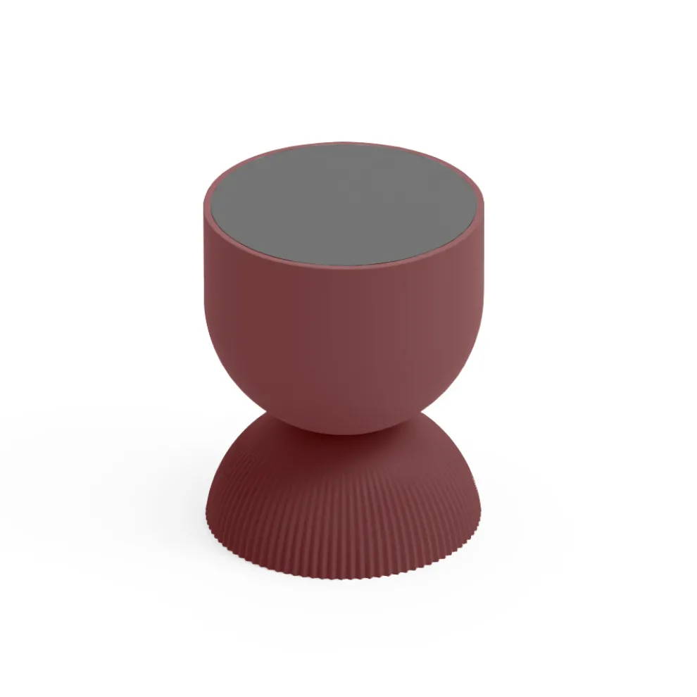 Wohnzimmer-Couchtisch aus Polyethylen in verschiedenen Farben - Loopy