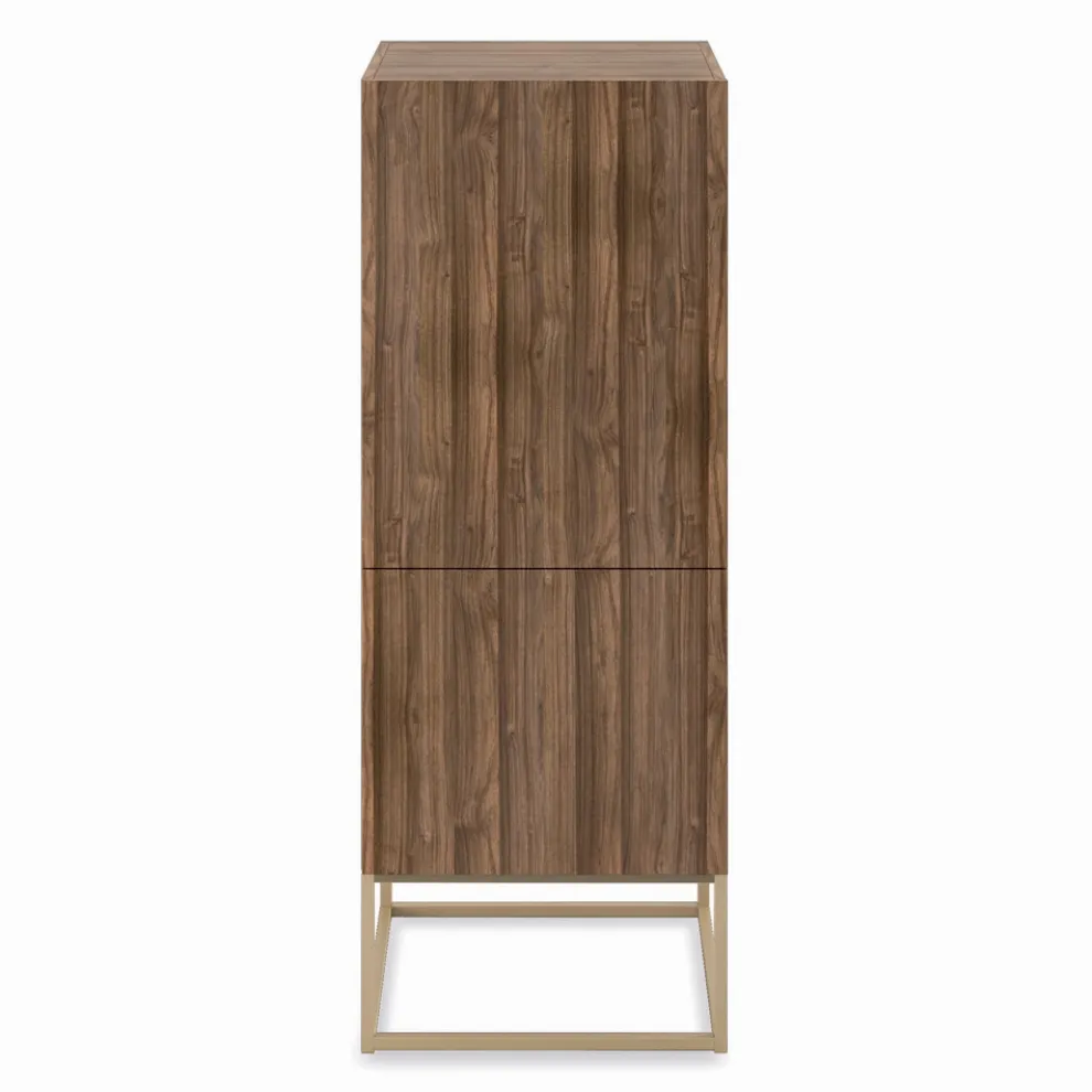 Wohnzimmer-Sideboard aus furniertem Tannenholz, hergestellt in Italien – Salerno