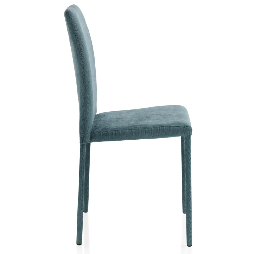 Wohnzimmerstuhl komplett mit Stoff „Made in Italy“ gepolstert – Lorelai