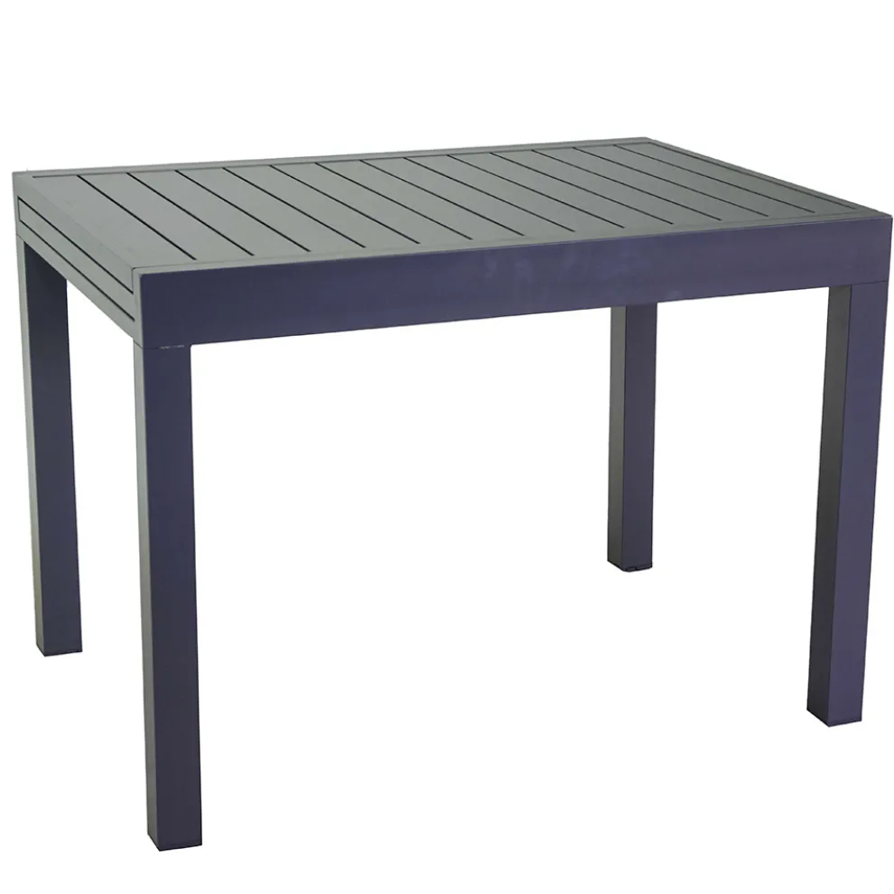 Ausziehbarer Gartentisch komplett aus Aluminium - Sheet